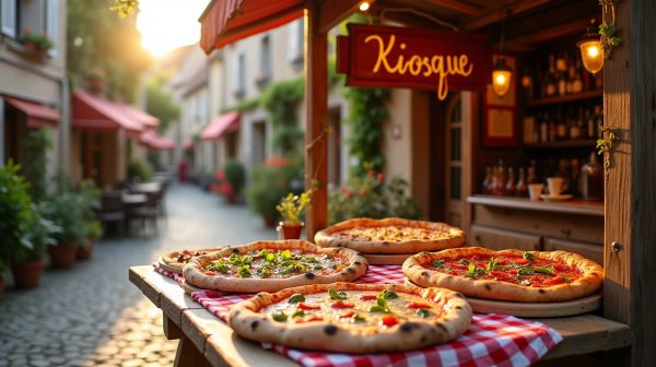 Les délicieuses pizzas artisanales du kiosque à Puylaurens